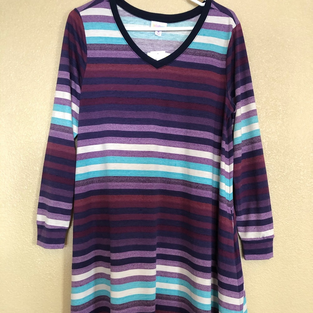 Purple Emily Swing dress